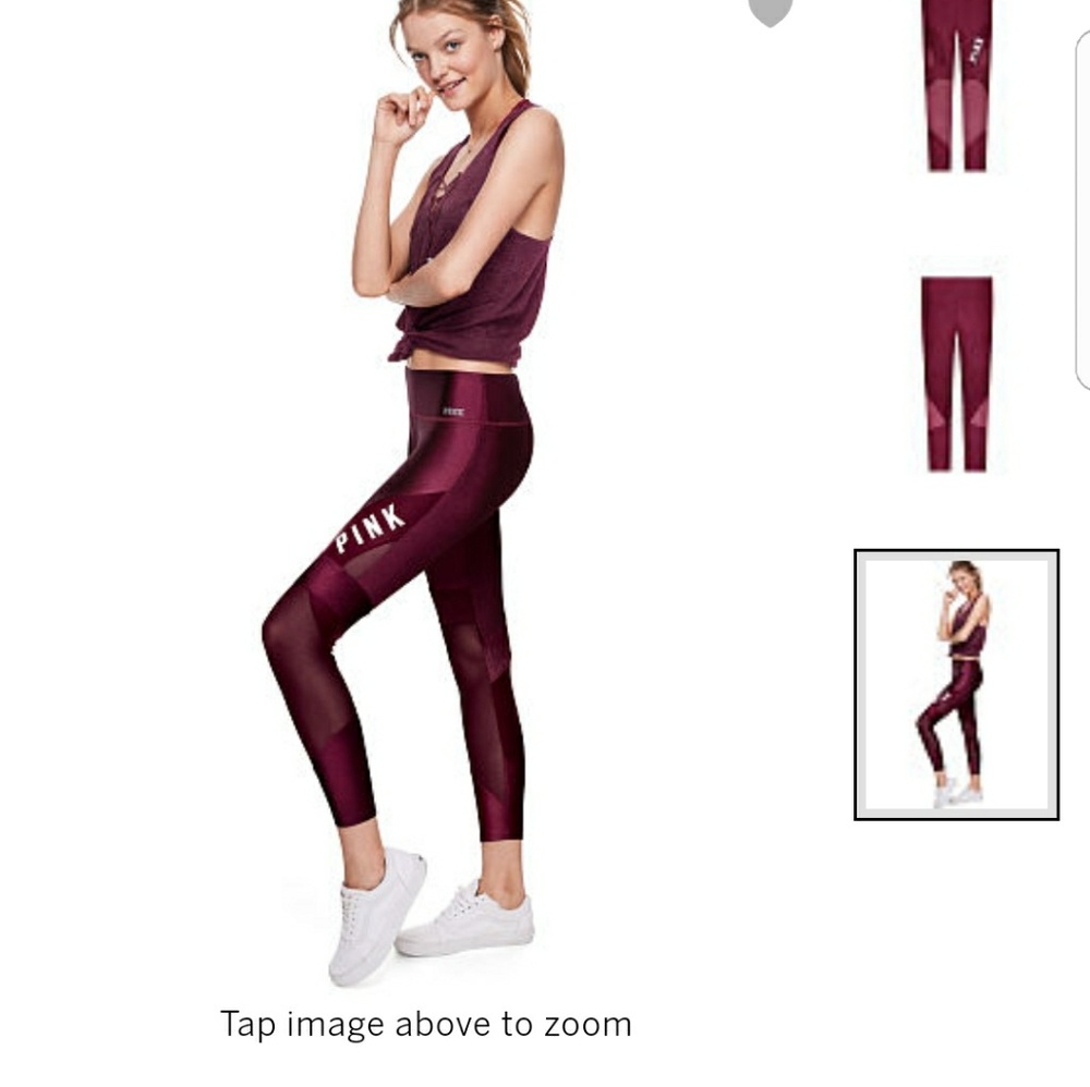 Ultimate shine mesh leggings